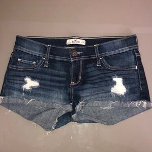 Hollister jean shorts